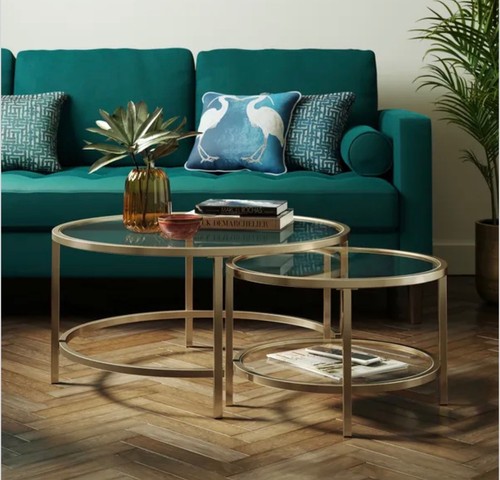 Dunelm sofia round nesting - dunelm,