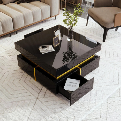 Coffee table sale high gloss - table,