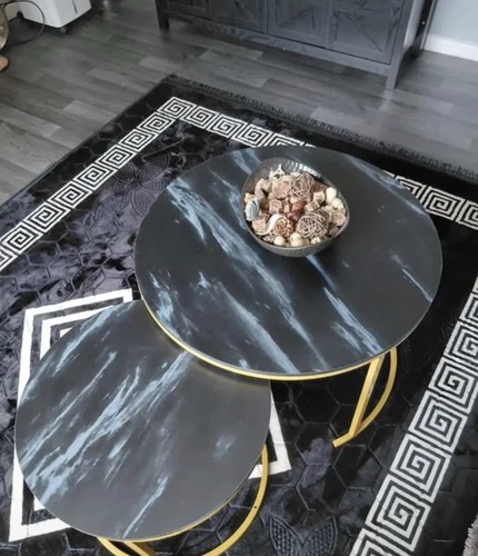 Coffee table black and - coffee,