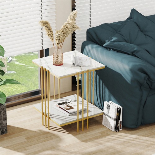 Nordic marble small side table - small,