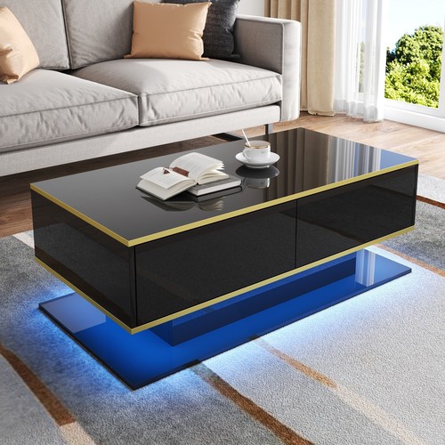 Coffee table storage modern - modern, w/