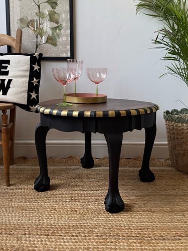 Vintage coffee table - table, painted