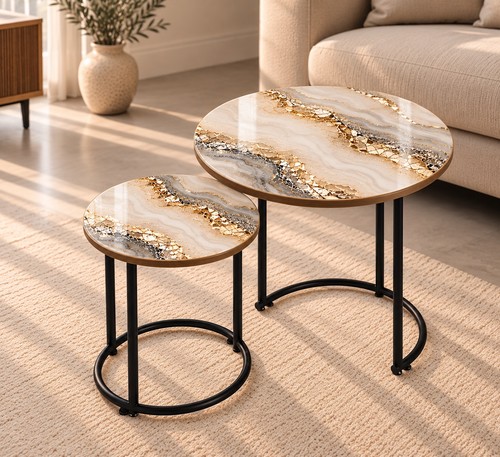 Luxury set round - of, 2