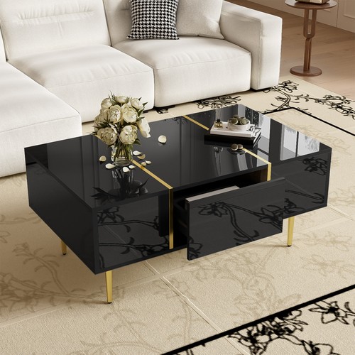 Black high gloss - gloss, table