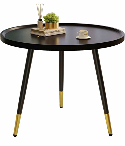 Round black gold - round,