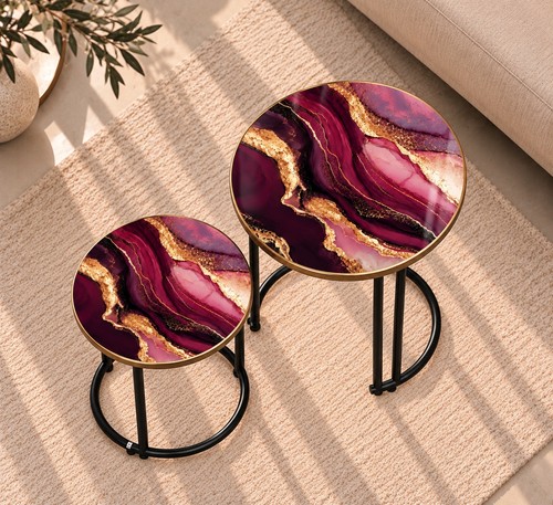 Luxury set reddish - of,