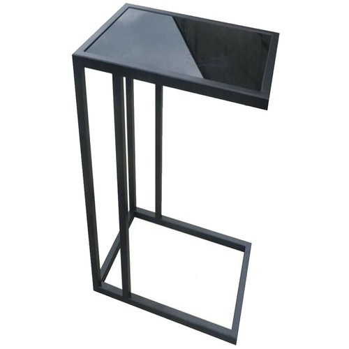 Round side coffee table tray - side,