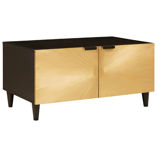 Vidaxl coffee table - black, and