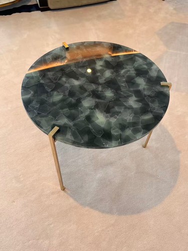 Luxury oval black agate stone - luxury,