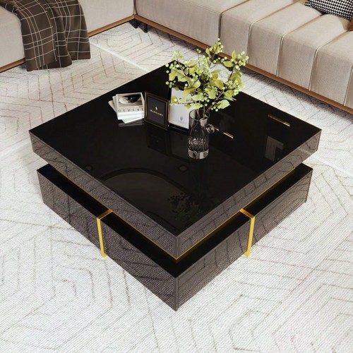 Black high gloss coffee - gloss,